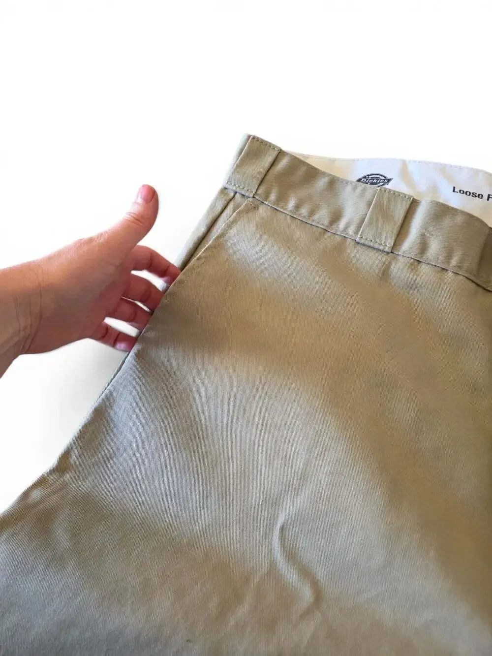 Dickies Loose Fit Work Shorts Mens 40 Khaki Tan 12